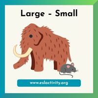 large - small