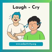 laugh - cry