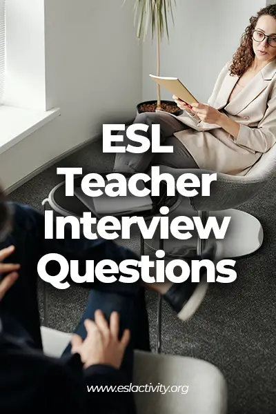 esl teacher interview questions