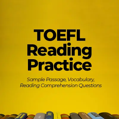 TOEFL Reading Practice: Vocabulary and Comprehension Questions