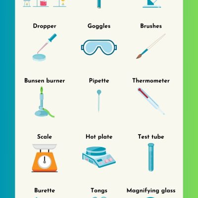 19 Laboratory Equipment Names in English with Pictures