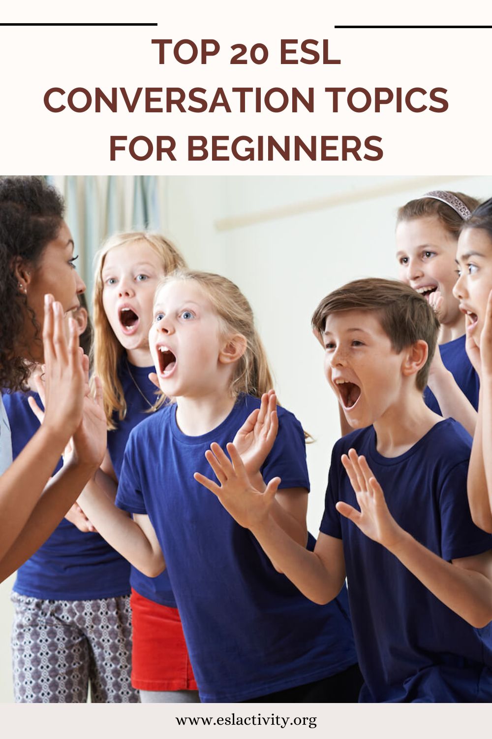 ESL conversation topics for beginners