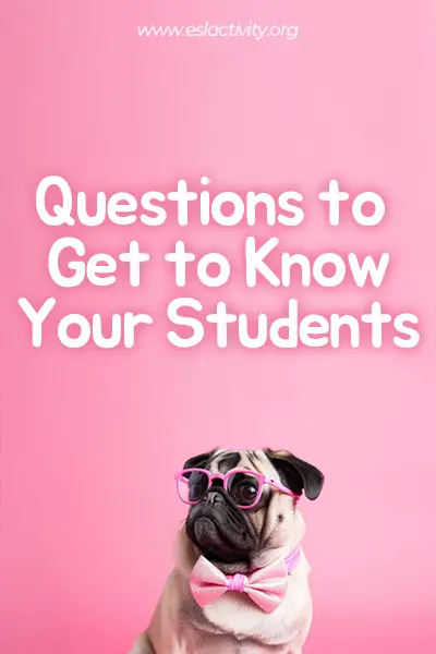 questions to get to know your students