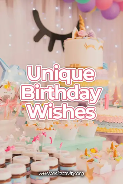 unique bday wishes