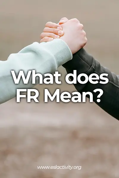 what does fr mean
