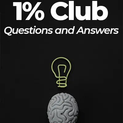 48 One Percent Club Questions and Answers